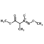 CAS#: 82385-81-7, Methyl 2-[(Z)-methoxy-azoxy]propanoate