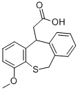 CAS#: 82407-43-0, 4-Methoxy-6,11-Dihydrodibenzo(b,e)Thiepin-11-Acetic Acid