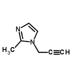 CAS#: 82418-40-4, 2-Methyl-1-(2-propyn-1-yl)-1H-imidazole