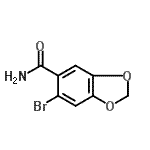 CAS#: 82463-74-9, 6-Bromo-1,3-benzodioxole-5-carboxamide