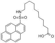 CAS#: 82481-70-7, 11-(Pyrene-1-Sulfonylamino)Undecanoic Acid
