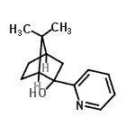 CAS#: 824939-22-2, 7,7-Dimethyl-2-(2-pyridinyl)bicyclo[2.2.1]heptan-2-ol