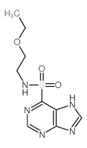 CAS#: 82499-18-1, 2-Ethoxy-N-(purin-6-yl)ethanesulfonamide