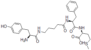 CAS 登录号：82518-82-9， 酪氨酰-5-氨基戊酰基苯丙氨酰蛋氨酸