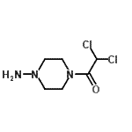 CAS#: 82553-17-1, 1-(4-Amino-1-piperazinyl)-2,2-dichloroethanone