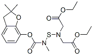 CAS#: 82560-27-8, Ethyl 2-[[(2,2-Dimethyl-3H-Benzofuran-7-Yl)Oxycarbonyl-Methyl-Amino]Sulfanyl-(Ethoxycarbonylmethyl)Amino]Acetate