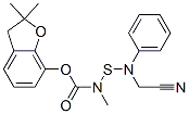 CAS#: 82560-69-8, (2,2-Dimethyl-3H-Benzofuran-7-Yl) N-(Cyanomethyl-Phenyl-Amino)Sulfanyl-N-Methyl-Carbamate