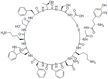 CAS#: 82599-24-4, Iodo-Tyr(1)-Somatostatin