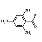 CAS#: 826-66-4, 2,4,6-Trimethylbenzoyl fluoride