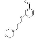 CAS#: 82625-44-3, 3-[3-(4-Morpholinyl)propoxy]benzaldehyde