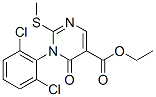 CAS#: 82636-21-3, Ethyl 1-(2,6-Dichlorophenyl)-2-Methylsulfanyl-6-Oxo-Pyrimidine-5-Carboxylate