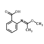 CAS 登录号：82666-35-1， 2-[(E)-(1-甲氧基乙基亚基)氨基]苯甲酸