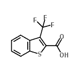 CAS#: 826995-51-1, 3-(Trifluoromethyl)-1-benzothiophene-2-carboxylic acid