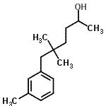 CAS 登录号：827299-40-1， 5,5-二甲基-6-(3-甲基苯基)-2-己醇