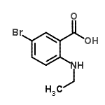 CAS#: 82762-56-9, 5-bromo-2-ethylamino-benzoic acid