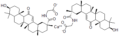 CAS#: 82824-02-0, Glycyrrhetinyl-Glycine Conjugate calcium salt