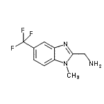 CAS#: 828241-99-2, 1-[1-Methyl-5-(trifluoromethyl)-1H-benzimidazol-2-yl]methanamine