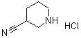 CAS#: 828300-57-8, 3-Piperidinecarbonitrile hydrochloride (1:1)