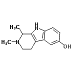 CAS#: 828922-86-7, 1,2-Dimethyl-2,3,4,9-tetrahydro-1H-beta-carbolin-6-ol