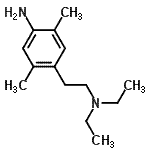 CAS 登录号：829665-92-1， 4-(2-二乙基氨基乙基)-2,5-二甲基-苯胺