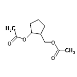 CAS 登录号：831-46-9， (2-乙酰氧基环戊基)甲基乙酸酯