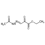 CAS 登录号：831218-20-3， 乙基(3E)-3-(乙酰基亚肼基)-2-氧代丙酸酯
