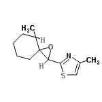 CAS#: 831225-18-4, 4-methyl-2-(10-methyl-1-oxaspiro[2.5]octan-2-yl)thiazole