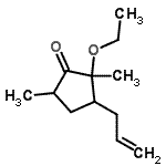 CAS#: 832100-03-5, 3-Allyl-2-ethoxy-2,5-dimethylcyclopentanone