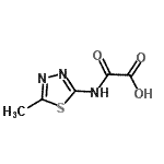 CAS#: 83244-81-9, [(5-Methyl-1,3,4-thiadiazol-2-yl)amino](oxo)acetic acid