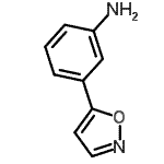 CAS#: 832740-15-5, 3-(1,2-Oxazol-5-yl)aniline