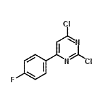 CAS#: 833472-84-7, 2,4-Dichloro-6-(4-fluorophenyl)pyrimidine