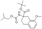 CAS#: 833489-37-5, 1,2,3,4-Tetrahydro-8-Methoxy-2-[[(2-Methylpropoxy)Carbonyl]Amino]-2-Naphthalenecarboxylic Acid 1,1-Dimethylethyl Ester