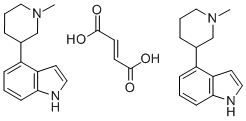 CAS#: 83363-32-0, 4-(1-Methyl-3-Piperidinyl)-1H-Indole (E)-2-Butenedioate (2:1)