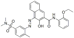 CAS#: 83399-81-9, 4-[[5-[(Dimethylamino)Sulphonyl]-2-Methylphenyl]Azo]-N-(2-Ethoxyphenyl)-3-Hydroxynaphthalene-2-Carboxamide