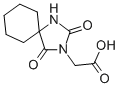 CAS 登录号：834-45-7， (2,4-二氧代-1,3-二氮杂螺[4.5]癸-3-基)乙酸