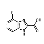CAS#: 83431-74-7, 4-Fluoro-1H-benzimidazole-2-carboxylic acid