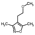 CAS#: 83467-32-7, 4-(2-Methoxyethyl)-3,5-dimethyl-1,2-oxazole