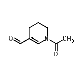 CAS#: 83487-13-2, 1-Acetyl-1,4,5,6-tetrahydro-3-pyridinecarbaldehyde
