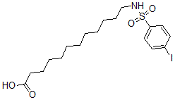 CAS#: 83487-87-0, N-12-(Para-Iodophenylsulfonamide)Dodecanoic Acid