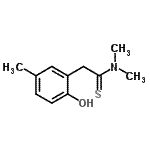 CAS 登录号：83504-93-2， 2-(2-羟基-5-甲基苯基)-N,N-二甲基硫代乙酰胺