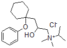 CAS#: 83514-04-9, [2-Hydroxy-3-(1-phenoxycyclohexyl)propyl]-isopropyl-dimethylammonium chloride