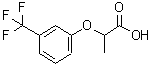 CAS#: 836-35-1, 2-[3-(Trifluoromethyl)phenoxy]propanoic acid