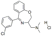 CAS#: 83658-58-6, 1-[6-(3-Chlorophenyl)-2-Oxa-5-Azabicyclo[5.4.0]Undeca-5,7,9,11-Tetraen-4-Yl]-N,N-Dimethyl-Methanamine Hydrochloride