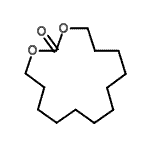 CAS#: 83742-07-8, 1,3-Dioxacyclopentadecan-2-one
