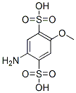 CAS 登录号：83763-33-1， 4-甲氧基苯胺-2,5-二磺酸
