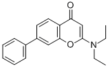 CAS 登录号：83767-01-5， 2-(二乙胺)-7-苯基-4H-1-苯并吡喃-4-酮