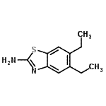 CAS#: 83777-92-8, 5,6-Diethyl-1,3-benzothiazol-2-amine