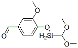 CAS#: 83817-63-4, 4-[(Dimethoxymethylsilyl)Oxy]-3-Methoxybenzaldehyde