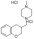 CAS#: 83823-47-6, 1-((3,4-Dihydro-2H-1-Benzopyran-3-Yl)Methyl)-4-Methyl-Piperazine Dihydrochloride