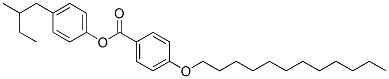 CAS 登录号：83846-95-1， (+)-4-(2-甲基丁基)苯基 4-(十二烷氧基)苯甲酸酯